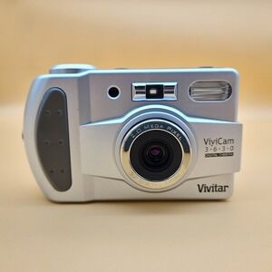 Vivitar Vivicam Digital Camera 3630 Tested Works Vintage 2.0 MP 2x Zoom